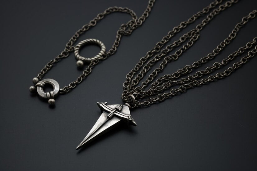 arrow chain grey